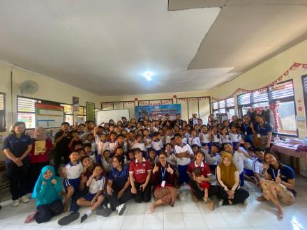 Kuliah Kerja Nyata di Desa Sulanyah  Mahasiswa Adakan Sharmawa Tentang Bullying dan Pengolahan Sampa